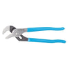Tongue and Groove Pliers, 9.50 in OAL, 5 Adjustments, 420® Straight