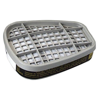 6000 Series Gas /Vapor Cartridges, Formaldehyde/Organic Vapor, Olive/Black