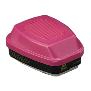 Combination Cartridge/P100 Particulate Filter, Formaldehyde/Organic Vapor, Magenta/Black/Olive