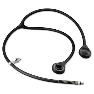 Tubo de respiração duplo para linha de ar montado nas costas