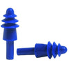 AirSoft® Reusable Earplug, Thermoplastic Elastomer, Blue/Red, Uncorded
