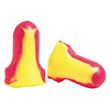 Laser Lite® Disposable Earplug, Foam, Magenta/Yellow, Uncorded, Poly Bag