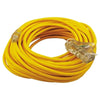 Tri-Source™ Polar/Solar Plus® Multiple Outlet Cord, 100 ft, 3 Outlets, Yellow