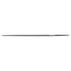 Machinists Boxed Round File, 12 in, Bastard Cut