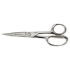 Inlaid® Industrial Shears with Enlarged Lower Ring, 8.125 in OAL, Silver, Sharp