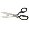 Inlaid® Bent Handle Industrial Shears, 12.5 in OAL, Black, Sharp