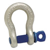 419 Series Anchor Shackle, 1-7/16 in Opening, 7/8 in Bail Size, 6-1/2 t, Screw Pin Shackle