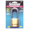 Sesamee® Keyless Padlock, 5/16 in dia, 2-1/4 in L X 1 in W, Brass