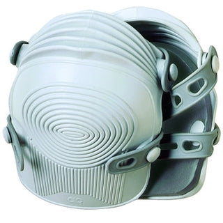 Ultraflex® Non-Skid Knee Pads, Synthetic Rubber Straps, Light Gray