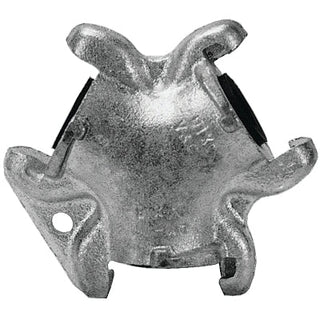 Air King® 2-Lug Triple Connection, 5/16 in dia x 4-9/32 in W x 3-3/4 in H, Brass (Global Investment Cast)