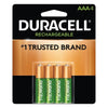 Pre-Charged Rechargeable Battery, NiMH, AAA, 1.2V, 4 EA/PK