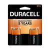 CopperTop Alkaline Battery, 9V, 2/PK