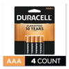 CopperTop Alkaline Battery, AAA, 1.5V, 4/PK