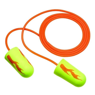 E-A-Rsoft™ Yellow Neon Blasts™ Foam Earplugs, Polyurethane, Yellow, Corded
