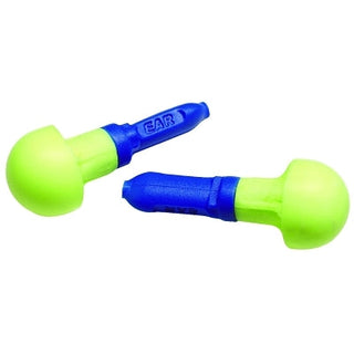 E-A-R™ Push-Ins Foam Earplug, Polyurethane, Blue/Yellow ,Uncorded