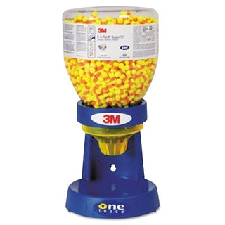 E-A-Rsoft SuperFit Earplugs, Polyurethane, Red/Yellow, Uncorded