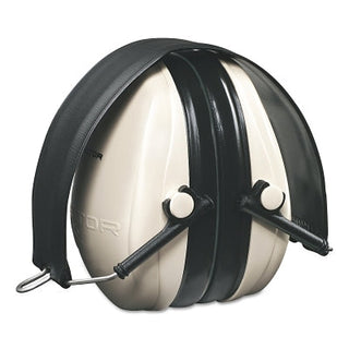 PELTOR™ Optime™ 95 Earmuff, 21 dB NRR, White/Black, Over the head