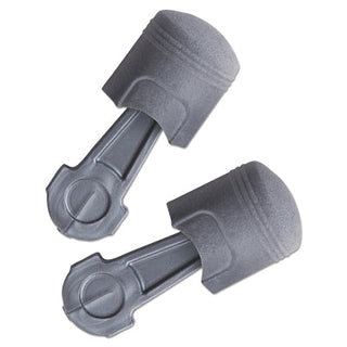 Pistonz™ Earplug, Polyurethane, Gray, Thumb-Grip, Uncorded