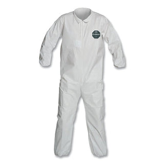 ProShield® 50 Collared Coveralls with Elastic Wrists/Ankles, White, 2X-Large