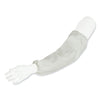 ProShield NexGen Sleeves, 18 in Long, Serged Closure, White