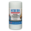 Hand Cleaner Towels, 30/Container, Citrus