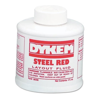 Layout Fluids, 4 oz Brush-In-Cap, Red