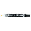 BRITE-MARK® Medium Paint Marker, Black, Bullet