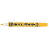 BRITE-MARK® Medium Paint Marker, Yellow, Bullet