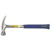 Ripping Claw Hammer, Steel Head, Straight Nylon/Steel Handle, 13 in, 16 oz Head