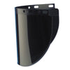 High Performance® Faceshield Window, Uncoated, Green, Extended View, 16-1/2 in L x 8 in H