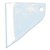 High Performance® Faceshield Window, Uncoated, Clear, Extended View, 19 in L x 9-3/4 in H