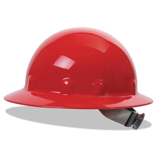 SuperEight® E1 Hard Hat, 8 Point Ratchet, Red