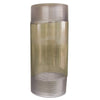 Sight Glass, 165° F, 500 psi, 4 in OD x 8 in L, Threaded Connection