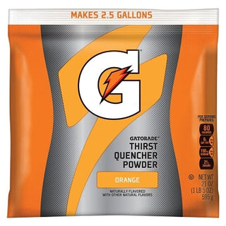 G Series 02 Perform® Pó Instantâneo para Eliminar a Sede, 595 g (21 oz), Sachê, Rendimento de 9,5 litros (2,5 galões), Laranja