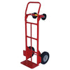 2-Position Convertible Hand Truck, 800 lb Load Cap, 8 in x 14 in Toe Plate, Flow Back Handle, Solid Puncture Proof Wheels