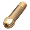 Regulator Inlet Nipple, 1/4 in (NPT), 2-1/2 in, CGA-580/CGA-510/CGA-500/CGA-590