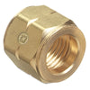 Hose Nut, 200 psig, Brass, C-Size, Oxygen, Female RH, CGA-024
