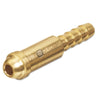 Inert Arc Nipple, 200 psig, Brass, B-Size 5/8 in-18