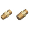 Regulator Outlet Bushing, 200 psi, Brass, C-Size, 1/2 in (NPT) RH, Male, Oxygen