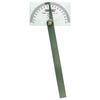 Stainless Steel Protractor, 6 in, Square Head