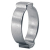 2-Ear Zinc-Plated Hose Clamp, 3/4 in OD, 0.638 in to 0.787 in dia, 0.335 in W, Steel