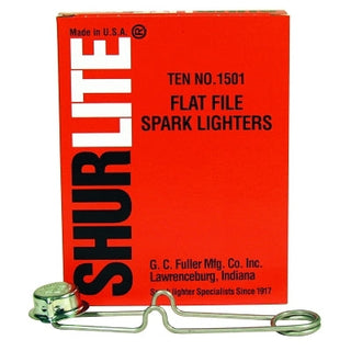 Shurlite® Spark Lighter, Flat Lighter with Round Cup Design