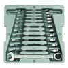 12 Piece Combination Ratcheting Wrench Sets, Metric