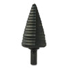 GSB Series Step Bit, 1-1/8 in, 3/16 in to 1/8 in dia Cutting, 5-Step