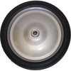 Semi-Pneumatic Wheel, Rubber, 14 in Wheel dia, 200 lb