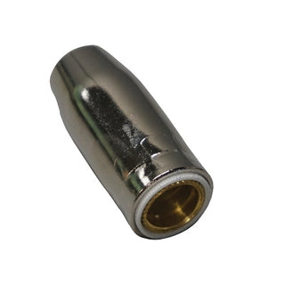 Quick Tip™ MIG Nozzle, Threaded, 5/8 in Bore, For Series 1 Tip, Plated Copper