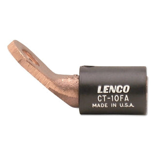 Terminal de conector, CT-10FA, angular, furo para parafuso de 17/32 pol.