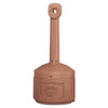 Smokers Cease-Fire® Cigarette Butt Receptacles, 16 qt, Polyethylene, Terra Cotta