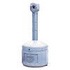 Smokers Cease-Fire® Cigarette Butt Receptacles, 16 qt, Polyethylene, Pewter Gray