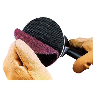 Surface Conditioning Disc, 5 in, Hook & Loop, Medium, Aluminum Oxide, 10000 rpm, Maroon